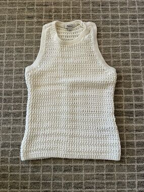Madewell Crochet Knit Tank
